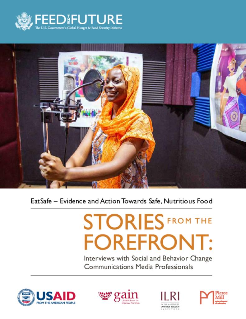 Stories from the Forefront: Interviews with Social and Behavior Change Communications…