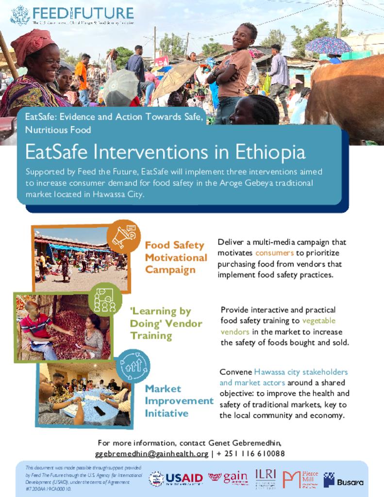 EatSafe Interventions in Ethiopia